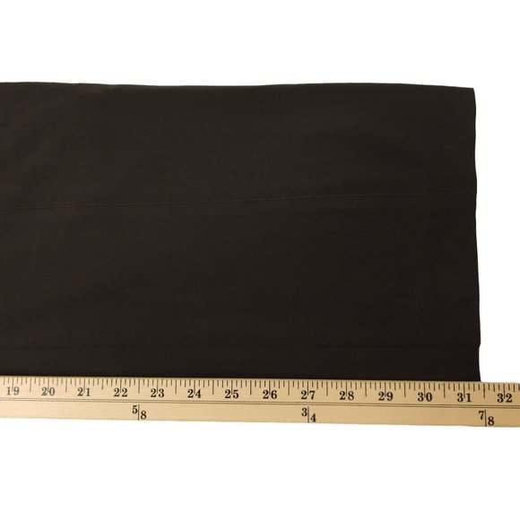 Nine West Essentials Pants Womens Sz 2 Stretch Mid Rise Flat Front Espresso NEW - Picture 5 of 12